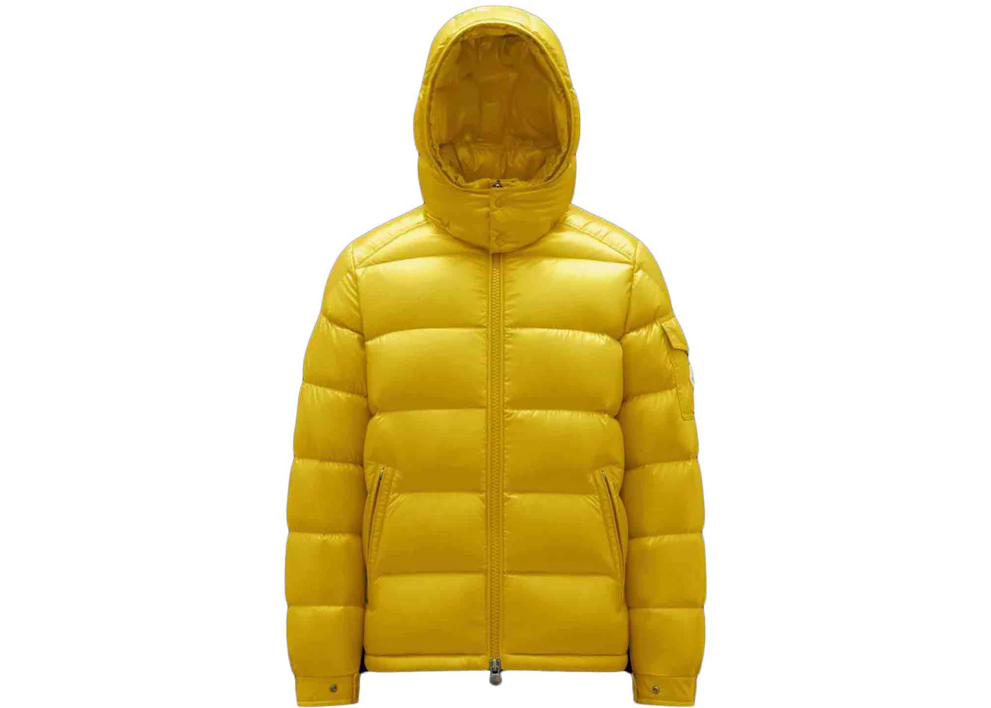Yellow moncler windbreaker Clearance