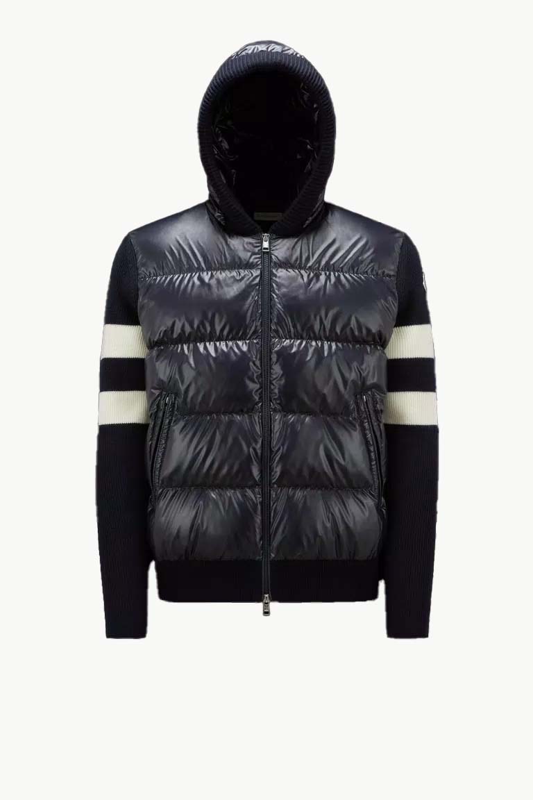 Moncler hooded online cardigan