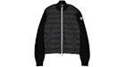 Moncler Padding Zip Up Cardigan Black
