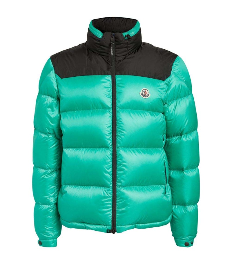 Moncler store green puffer