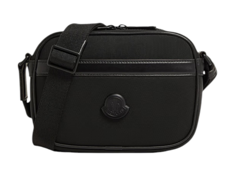 Moncler Pierrick Water-Repellent Crossbody Black Men's - GB