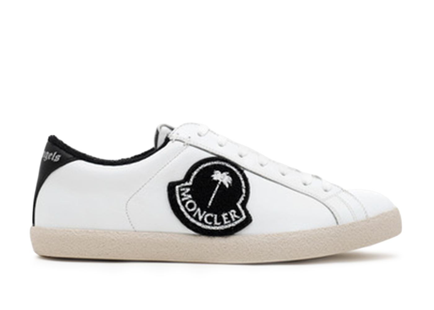 Mens Shoes Trainers Low-top trainers Moncler Genius Leather 8 Moncler Palm Angels White Ryangels Low-top Sneakers for Men 