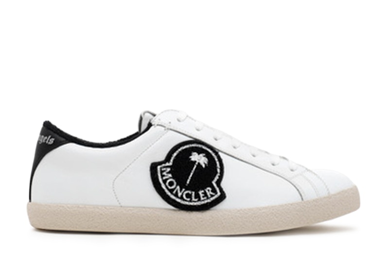 Moncler Ryangels Low Top x Palm Angels White Black Men's - 4M70000