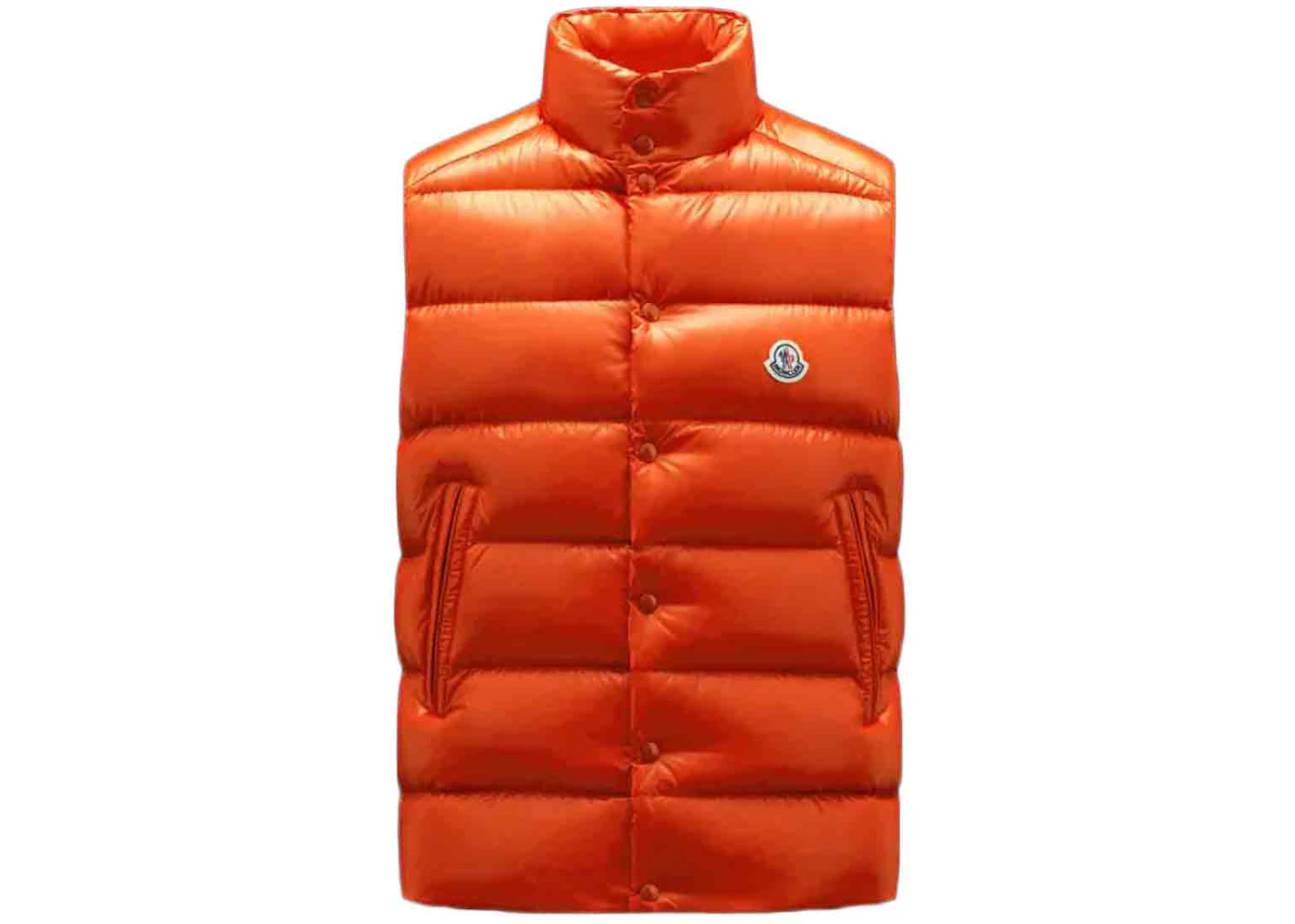 Moncler orange gilet Clearance