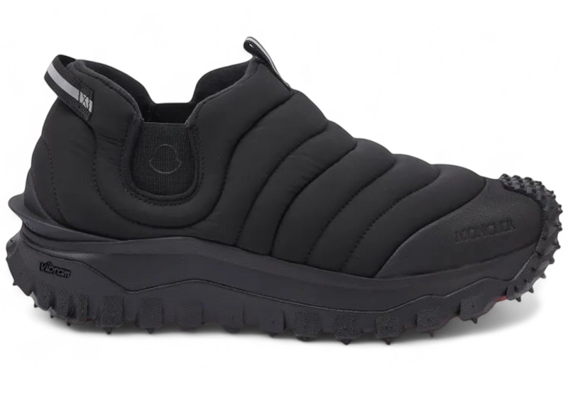 Pre-owned Moncler Trailgrip Après (women's) Sneakers In Black