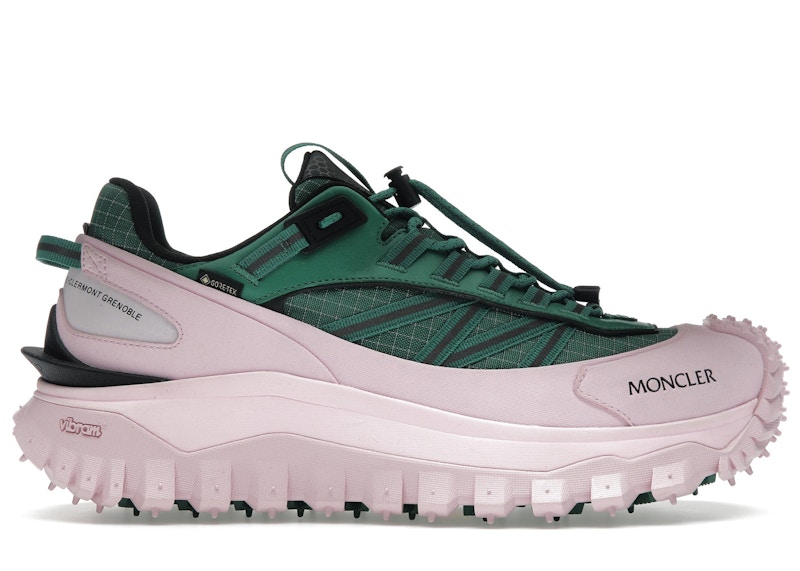 Moncler Trailgrip Gore-Tex Low Pink Green Men's Moncler Trailgrip Gore-Tex Low Pink Green Men's
