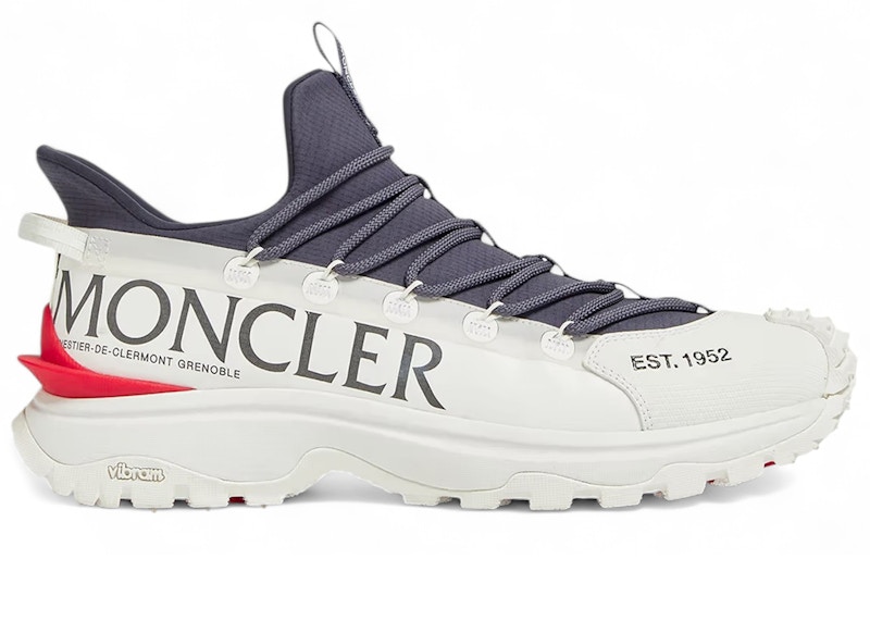 モンクレール TRAILGRIP LITE 2 スニーカー Moncler Trailgrip Lite 2 White Blue Red Men's - K1-09A