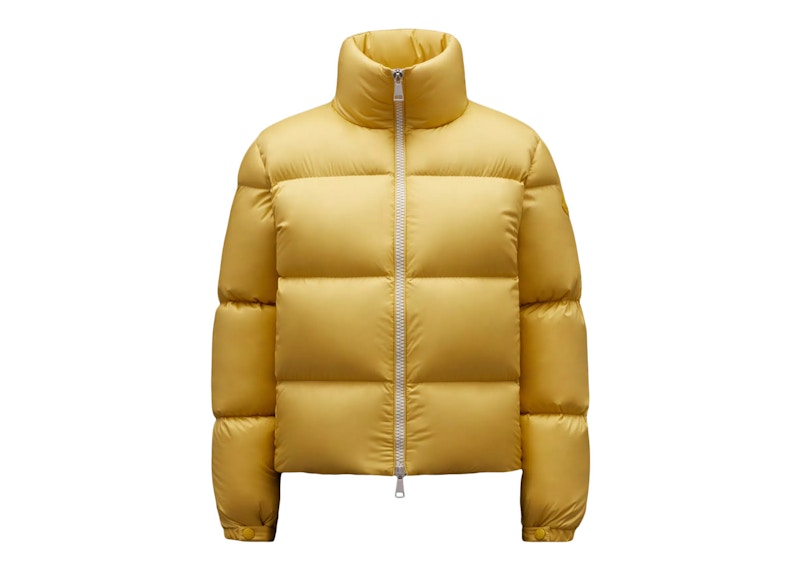 Moncler Women's Anterne Short Down Jacket Sulphur Yellow - US