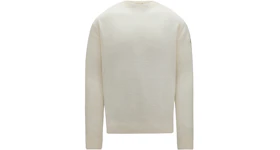 Moncler Wool and Cashmere Knit Sweater Off White