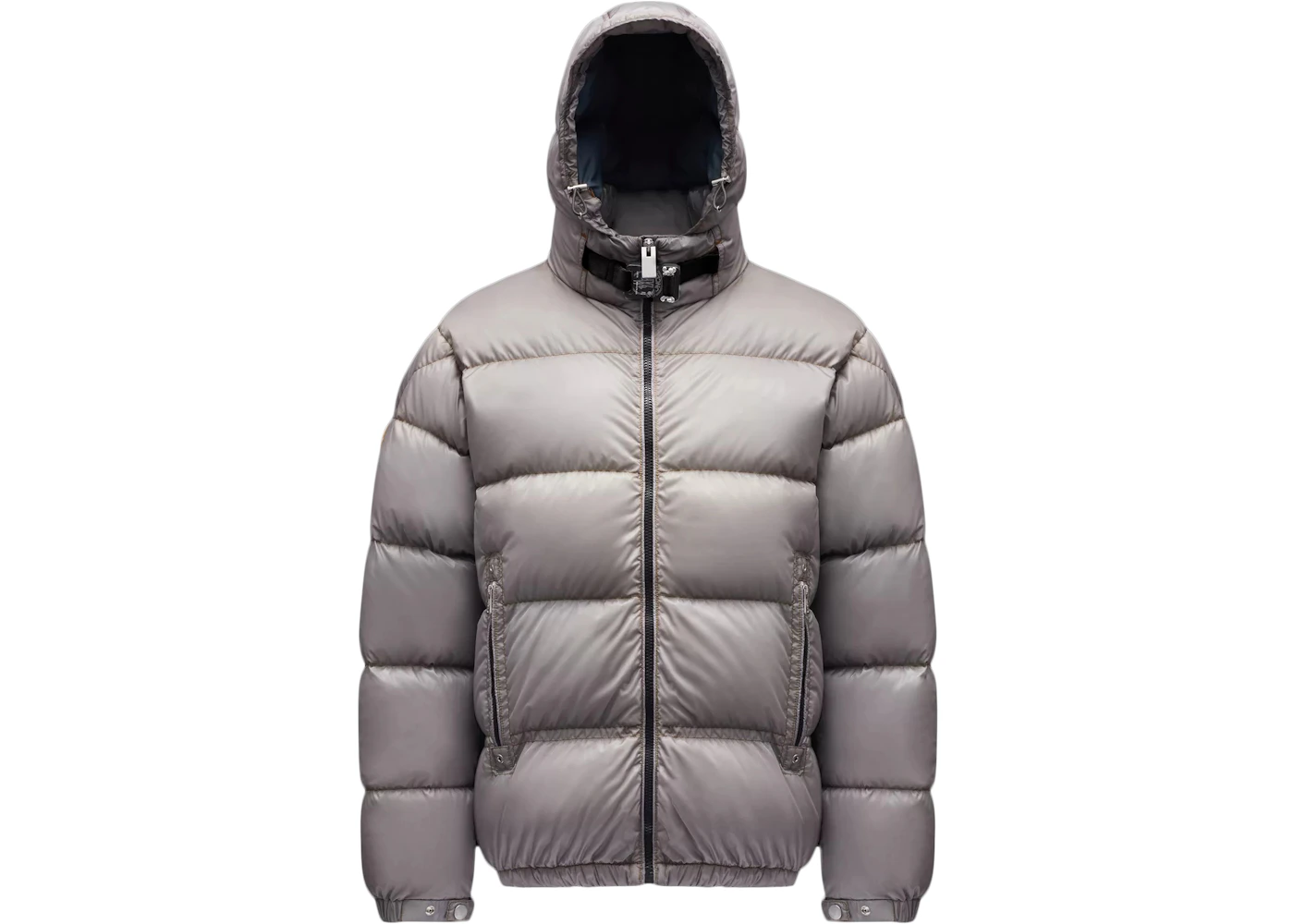 Moncler x 1017 ALYX 9SM Almondy Down Jacket Shiny Grey Men's