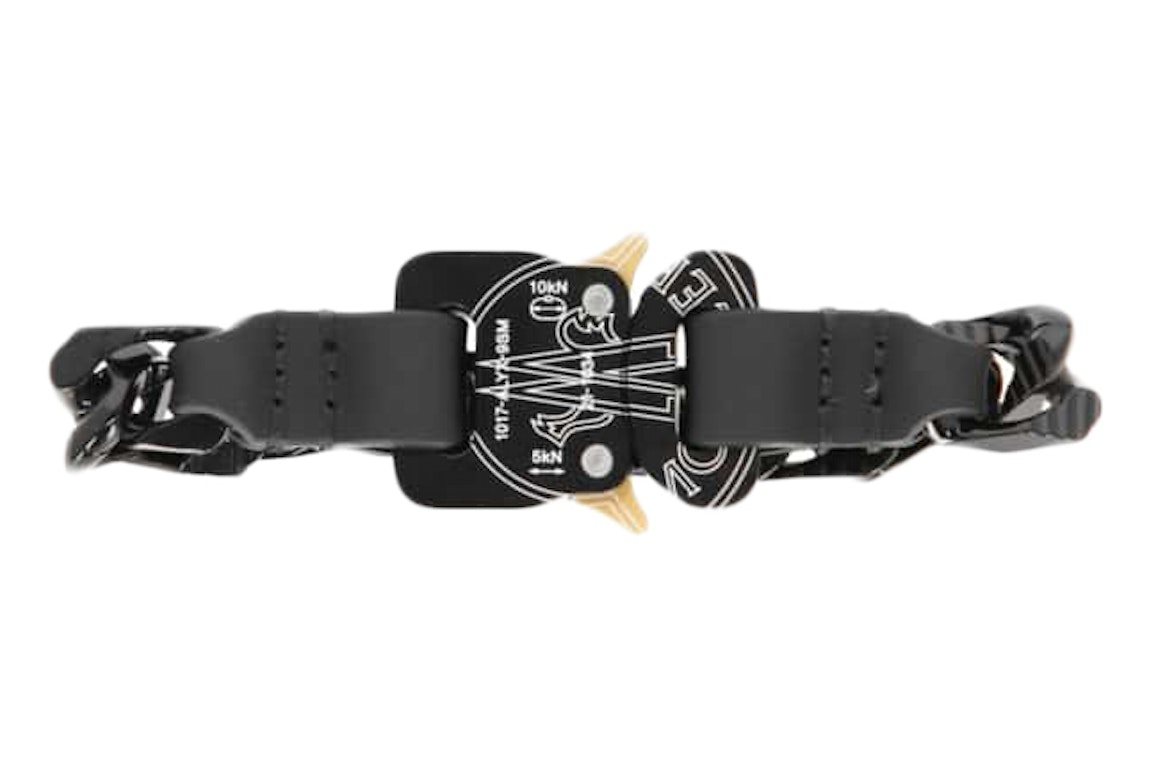 Pre-owned Moncler X 1017 Alyx 9sm Bracelet Black