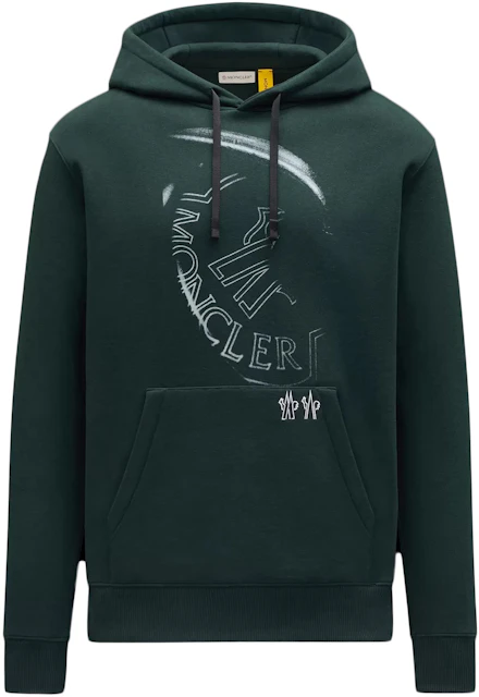 Moncler x 1017 ALYX 9SM Logo Hoodie Forest Green - FW21 - US