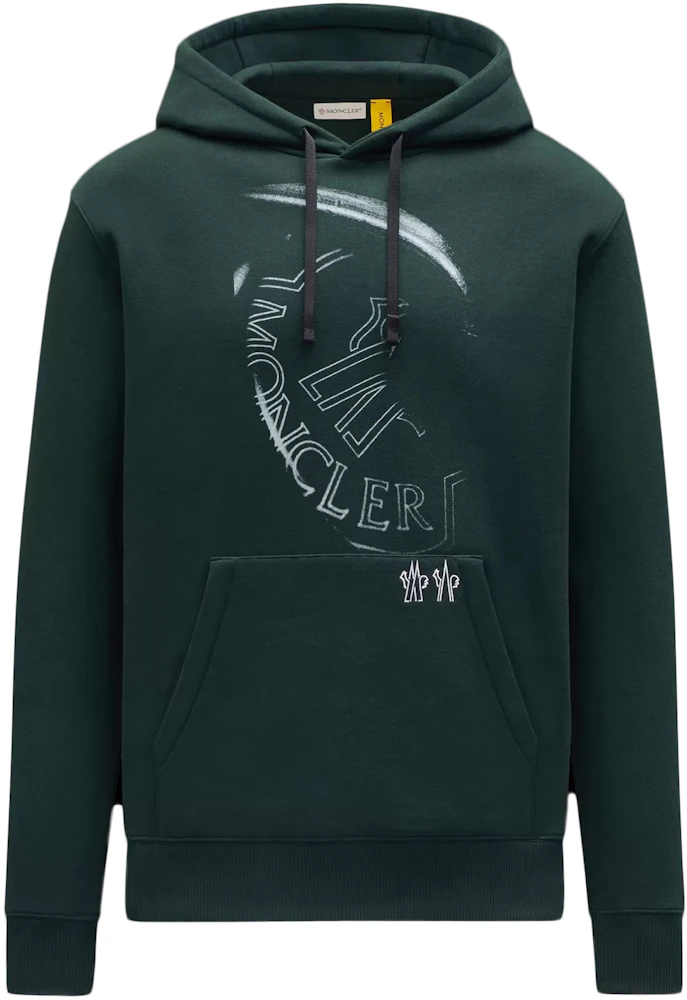Moncler x 1017 ALYX 9SM Logo Hoodie Forest Green Men's - FW21 - US