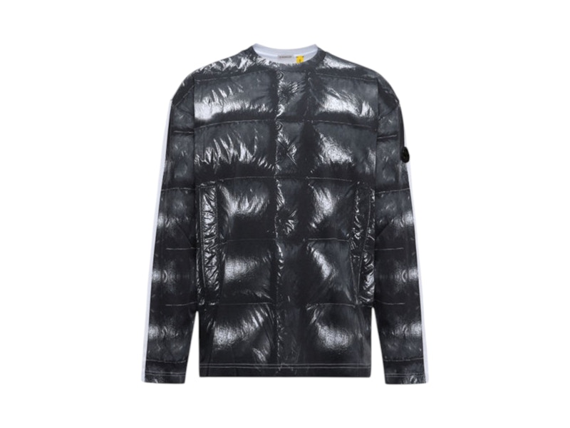MONCLER　24ss　ロンT　ブラック　Ｓ ブラック ロングスリーブTシャツ : Tシャツ＆ポロシャツ 向けの