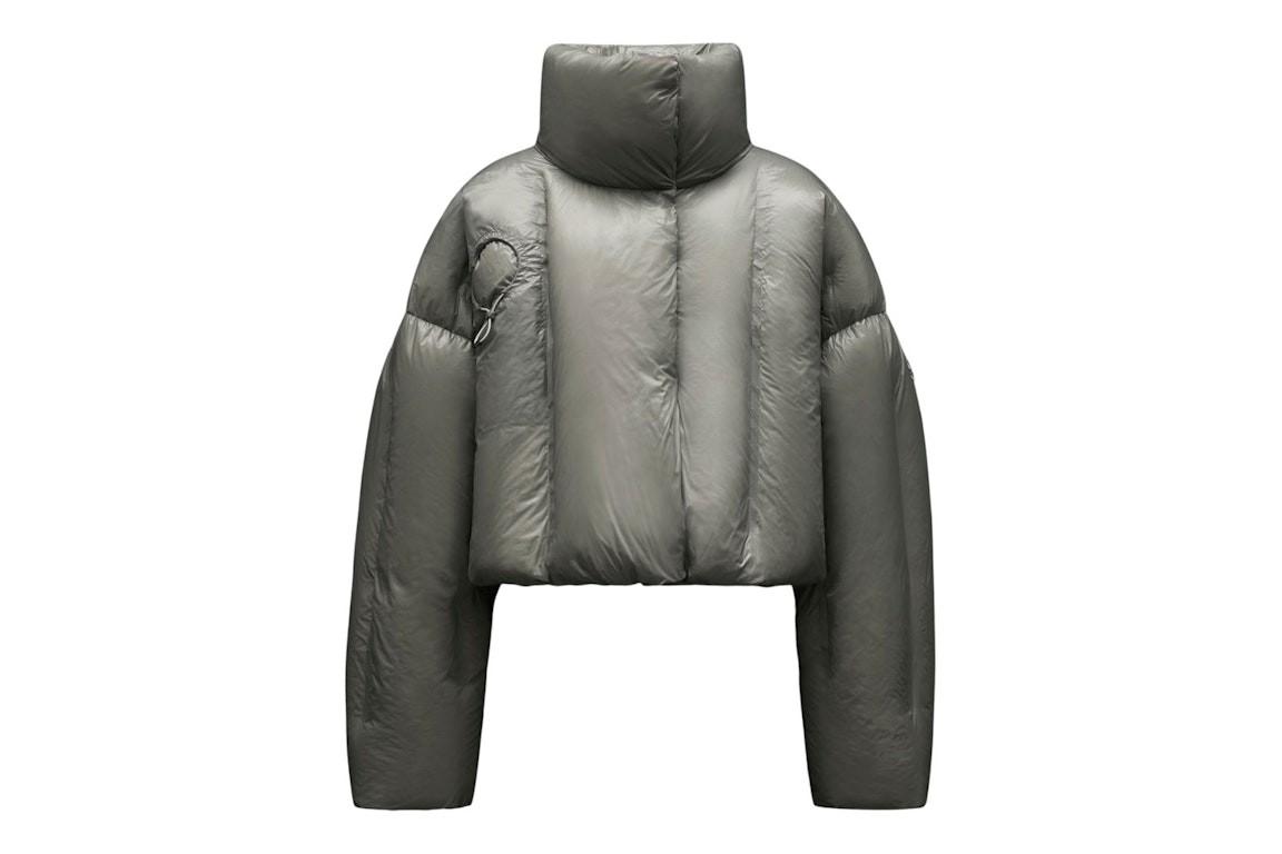 Pre-owned Moncler X Dingyun Zhang Aloby Short Down Jacket Grey