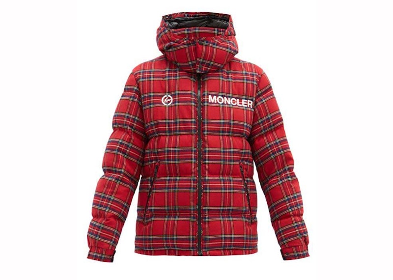 Moncler checkered jacket online