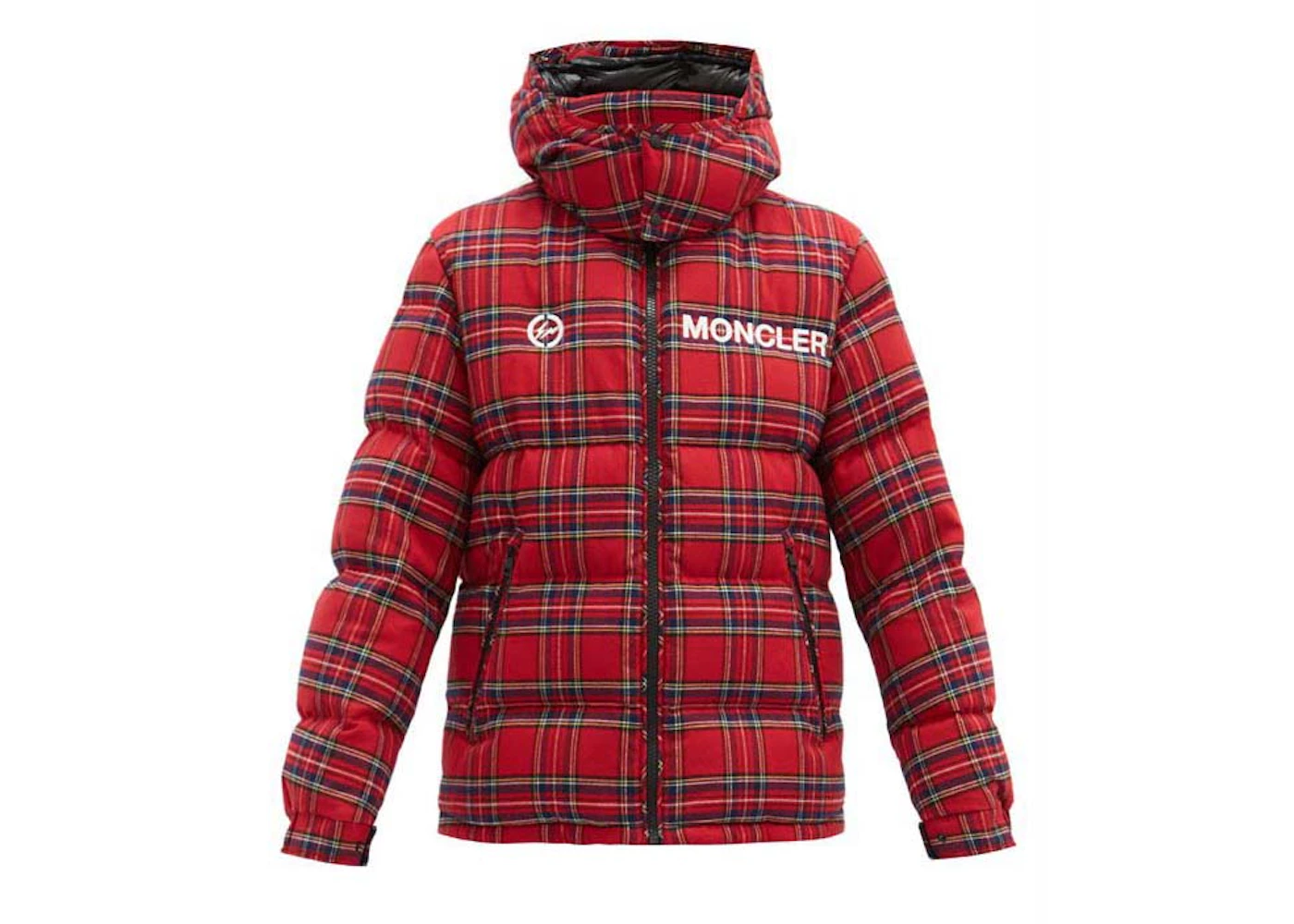 Moncler x Fragment Mayak Oversized Tartan-Flannel Quilted Down