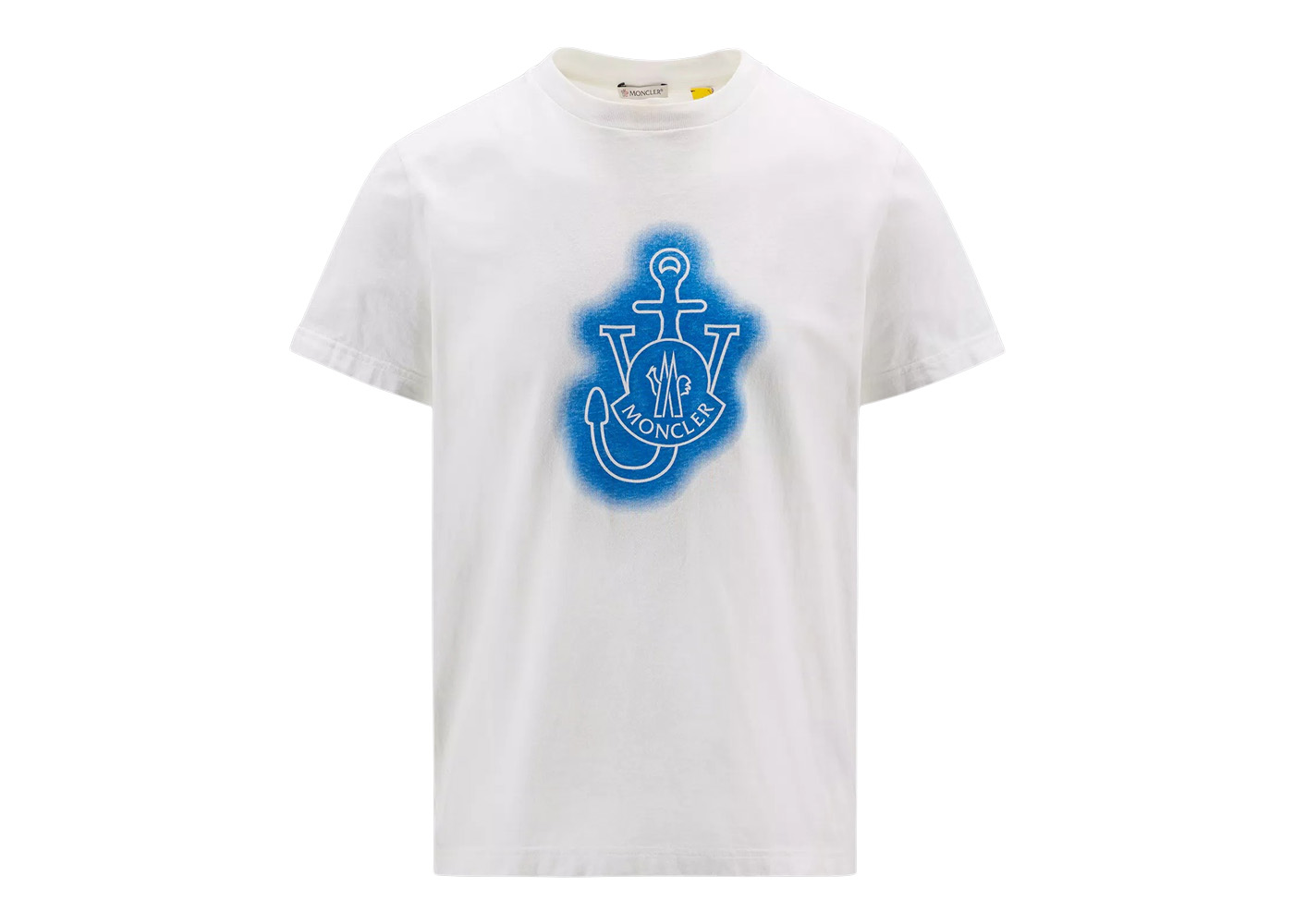 Moncler x JW Anderson Logo T-Shirt White/Light Blue - SS22 - US