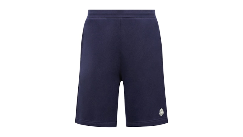 Pre-owned Moncler Men's  X Mercedesbenz Nigo Cotton Shorts In Navy Blue