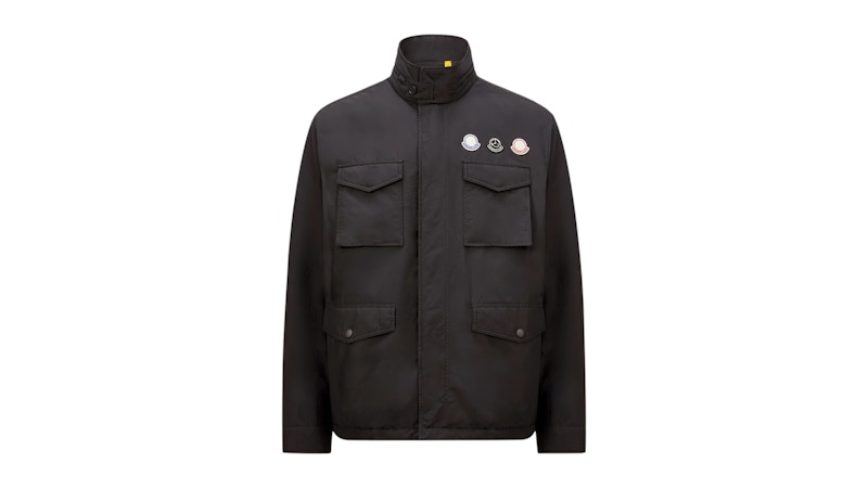 Pre-owned Moncler Men's X Mercedesbenz Nigo Orus Down Field Jacket In Black