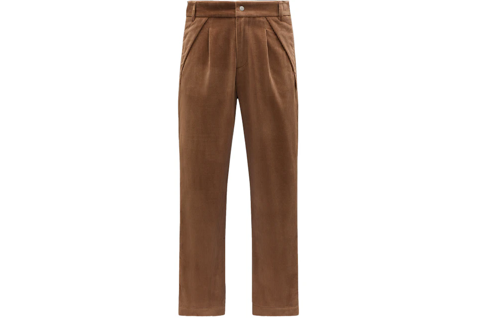 Moncler x Palm Angels Corduroy Trousers Brown
