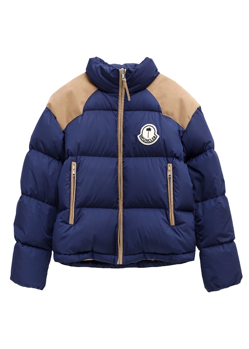 Moncler x Palm Angels Kelsey Jacket Blue Beige