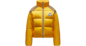 Moncler x Palm Angels Kelsey Short Down Jacket Mustard Yellow