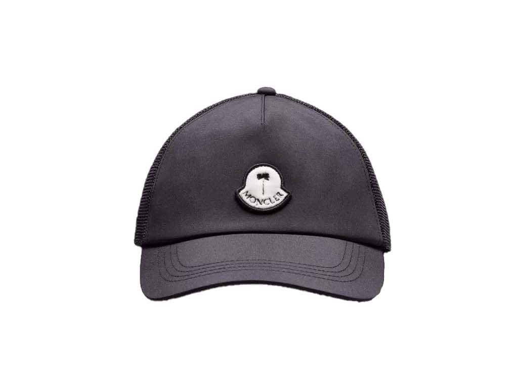 Moncler x Palm Angels Logo Baseball Cap Black FW23 US