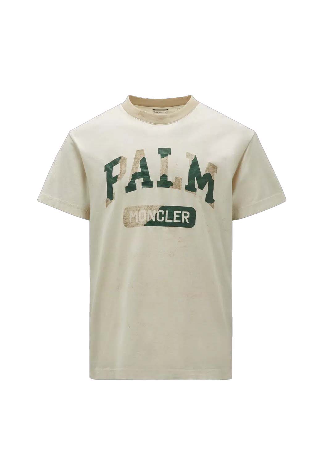 Moncler x Palm Angels Logo T-Shirt Off-White
