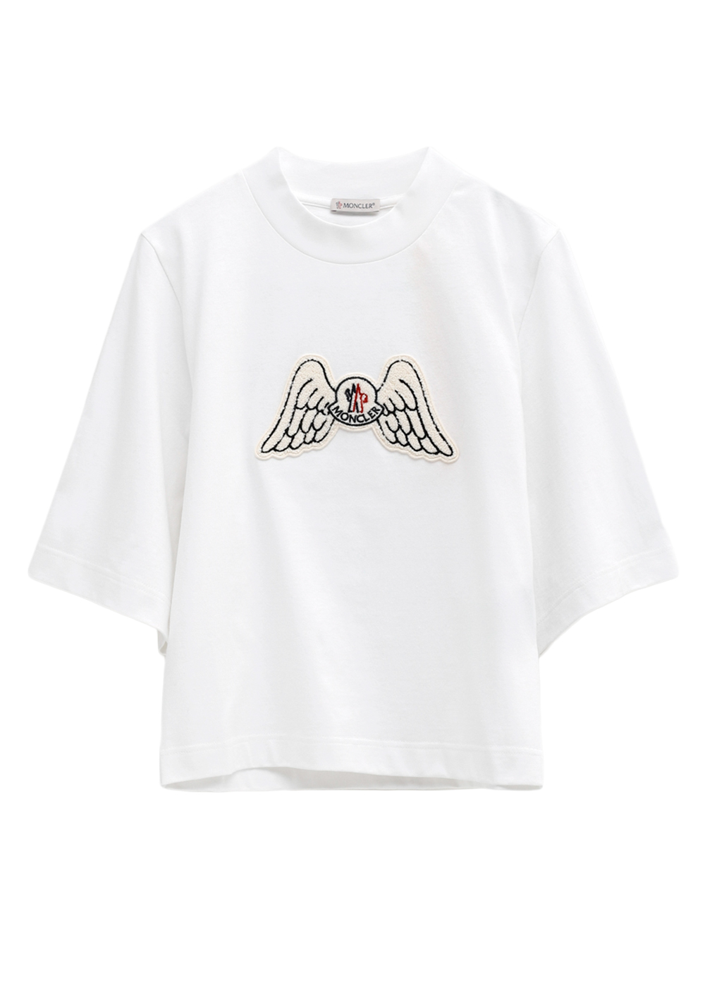 Moncler x Palm Angels Mock Neck Wings T-Shirt White メンズ - FW21 - JP