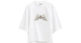 Moncler x Palm Angels Mock Neck Wings T-Shirt White