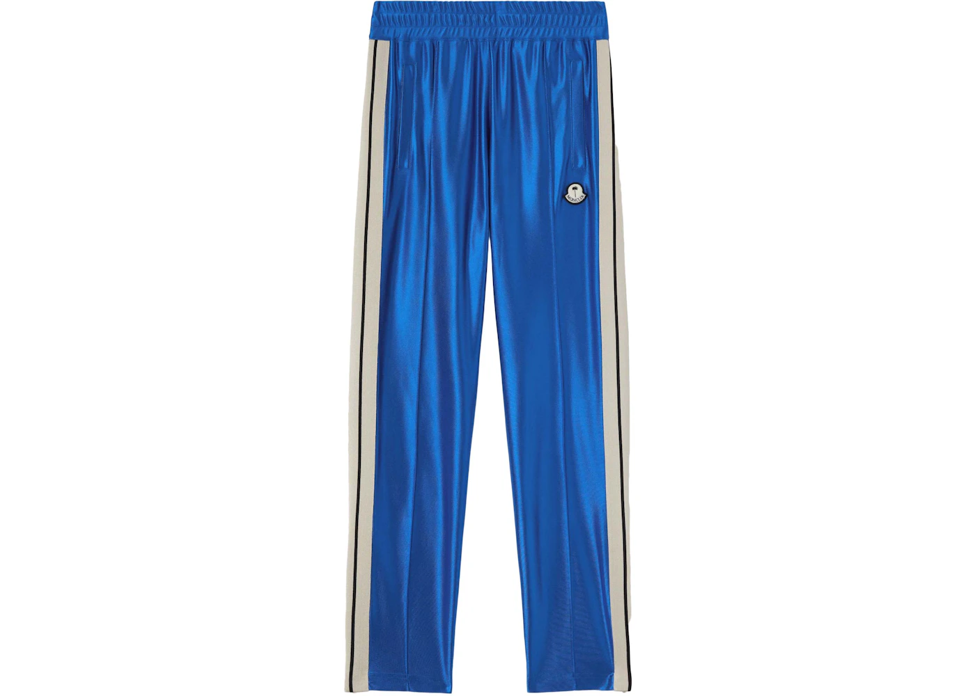 Moncler x Palm Angels Shiny Track Pants Blue Men's US