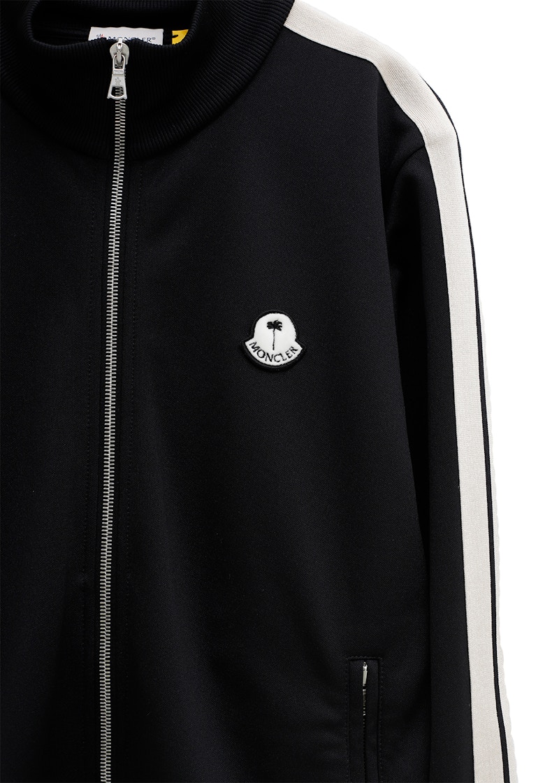 Moncler palm angels sales jacket black