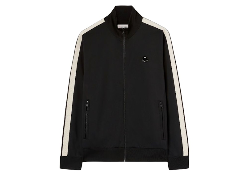 Pre-owned Moncler X Palm Angels Track Jacket In Black/white