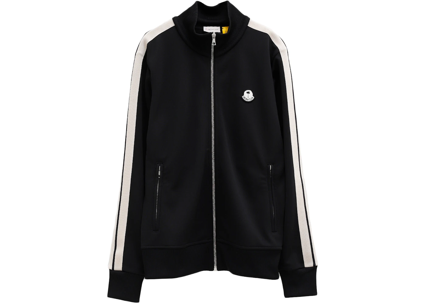 Moncler x Palm Angels Track Jacket Black White Men's FW21 US