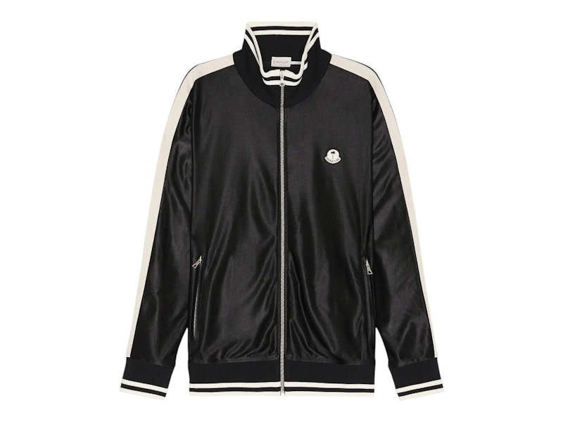 Moncler x Palm Angels Track Zip Up Jacket Black Men's - FW24 - US