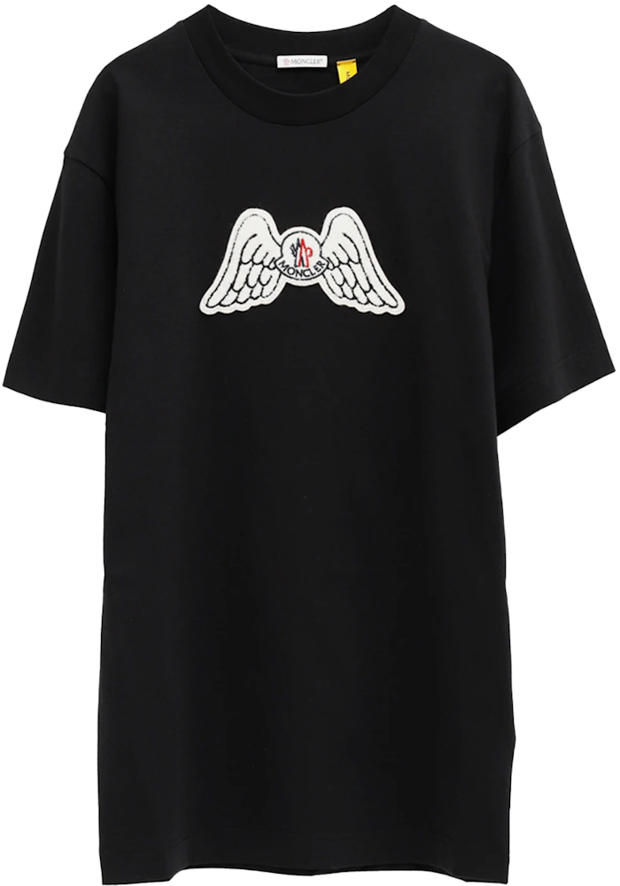 Moncler x Palm Angels Wings T-Shirt Black White Men's - FW21 - US