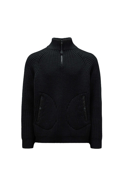 Pre-owned Moncler X Pharrell Wool Sweater Black