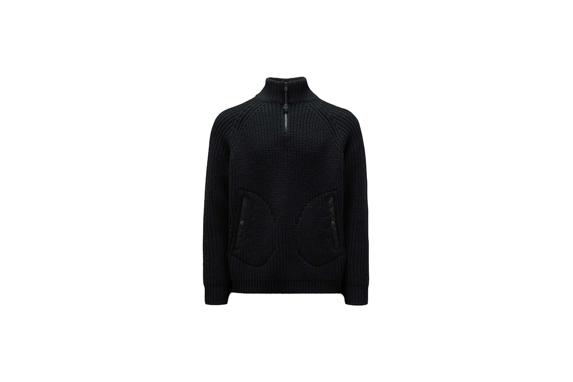 Pre-owned Moncler X Pharrell Wool Sweater Black