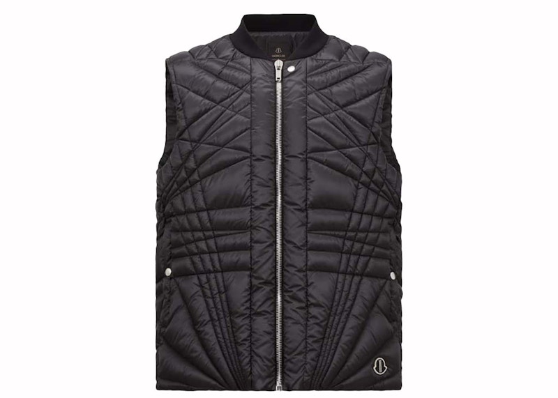 Moncler x Rick Owens Megapenta Flight Down Vest Black - FW24 - US