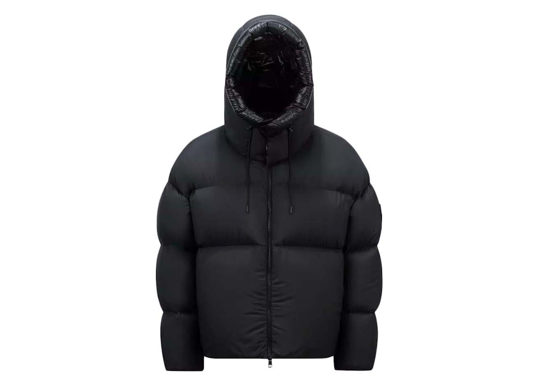 Pre-owned Moncler X Roc Nation By Jay-z Antila Short Down Jacket Black