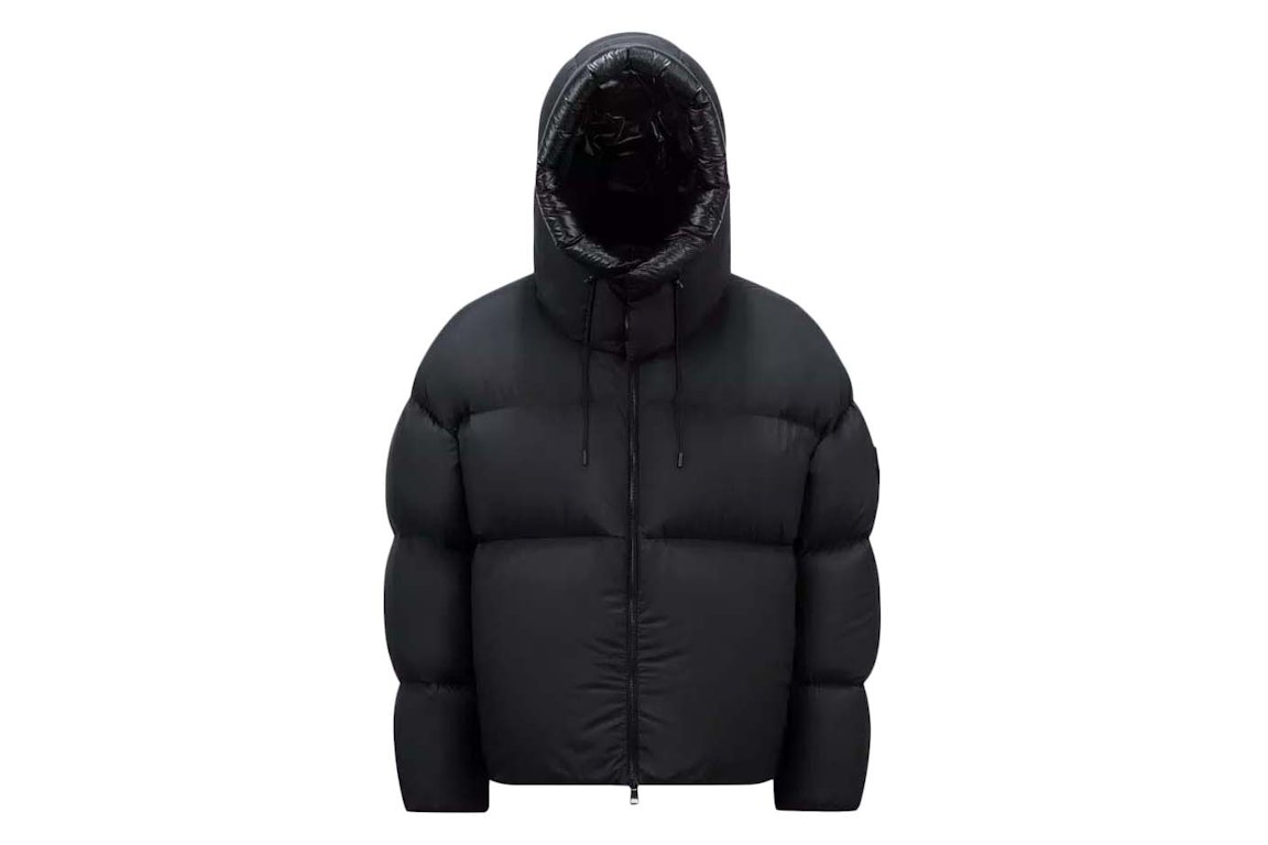 Pre-owned Moncler X Roc Nation By Jay-z Antila Short Down Jacket Black