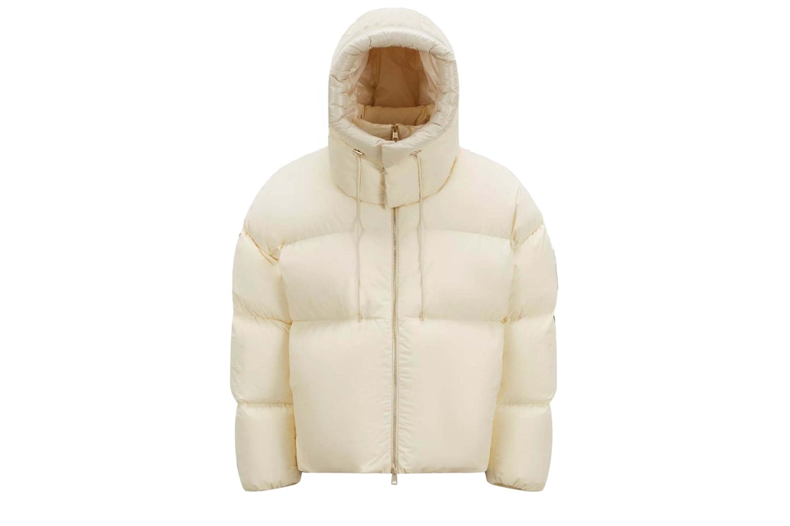 Pre-owned Moncler X Roc Nation By Jay-z Antila Short Down Jacket White