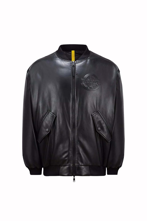 Pre-owned Moncler X Roc Nation By Jay-z Cassiopeia Reversible Down Bomber Jacket Black