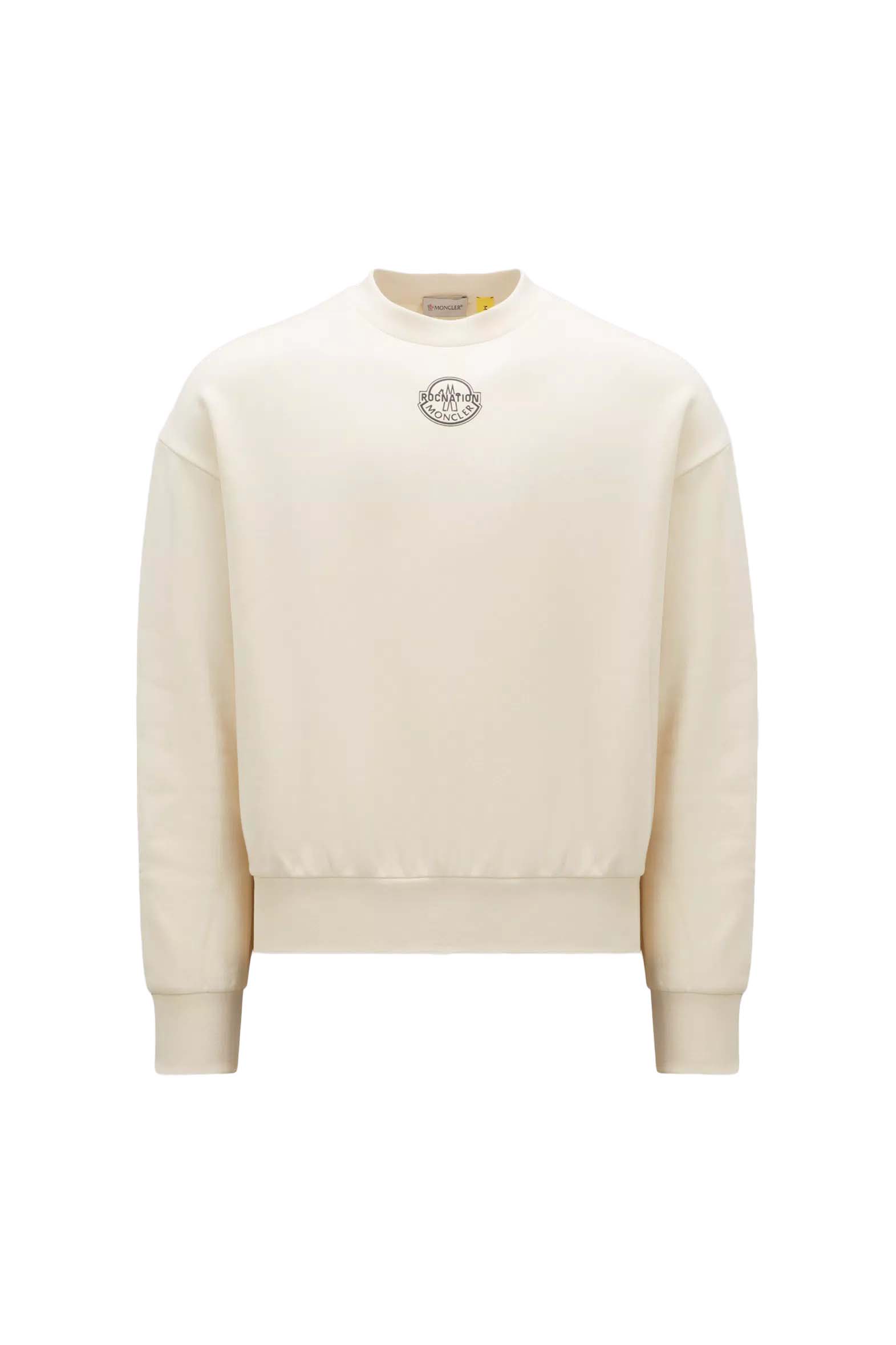 Moncler x off sales white sweatshirt