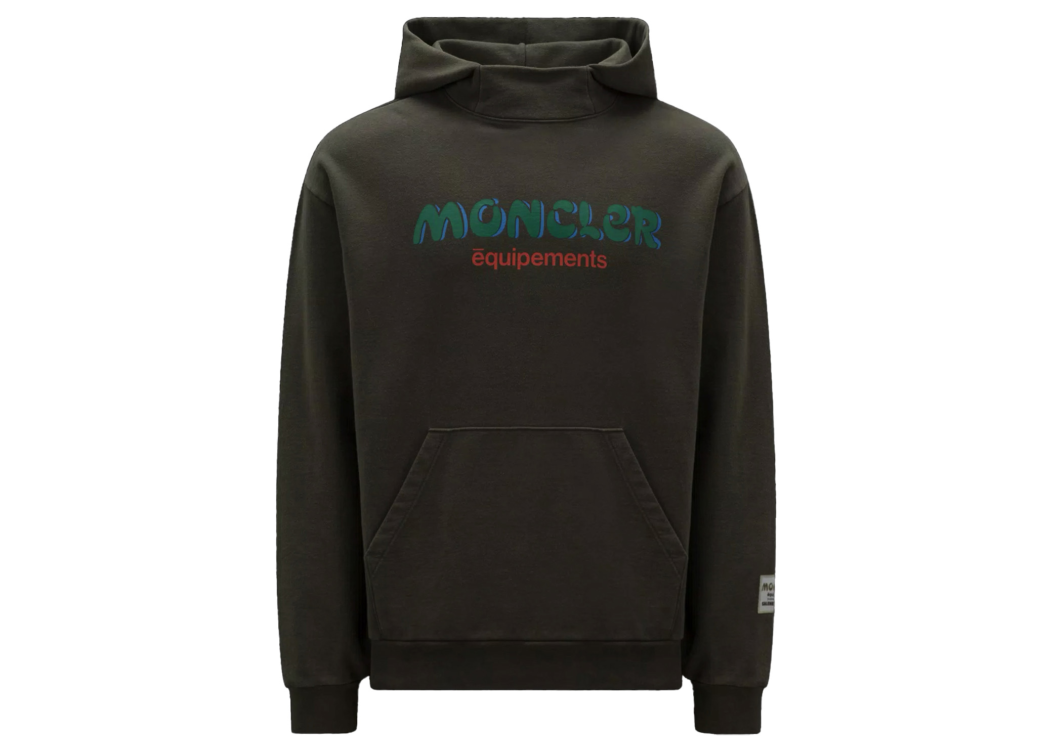 Moncler logo hoodie hot sale