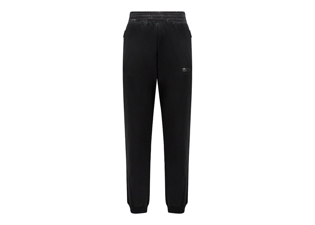 Pre-owned Moncler X Adidas Originals Fleece Sweatpants Black