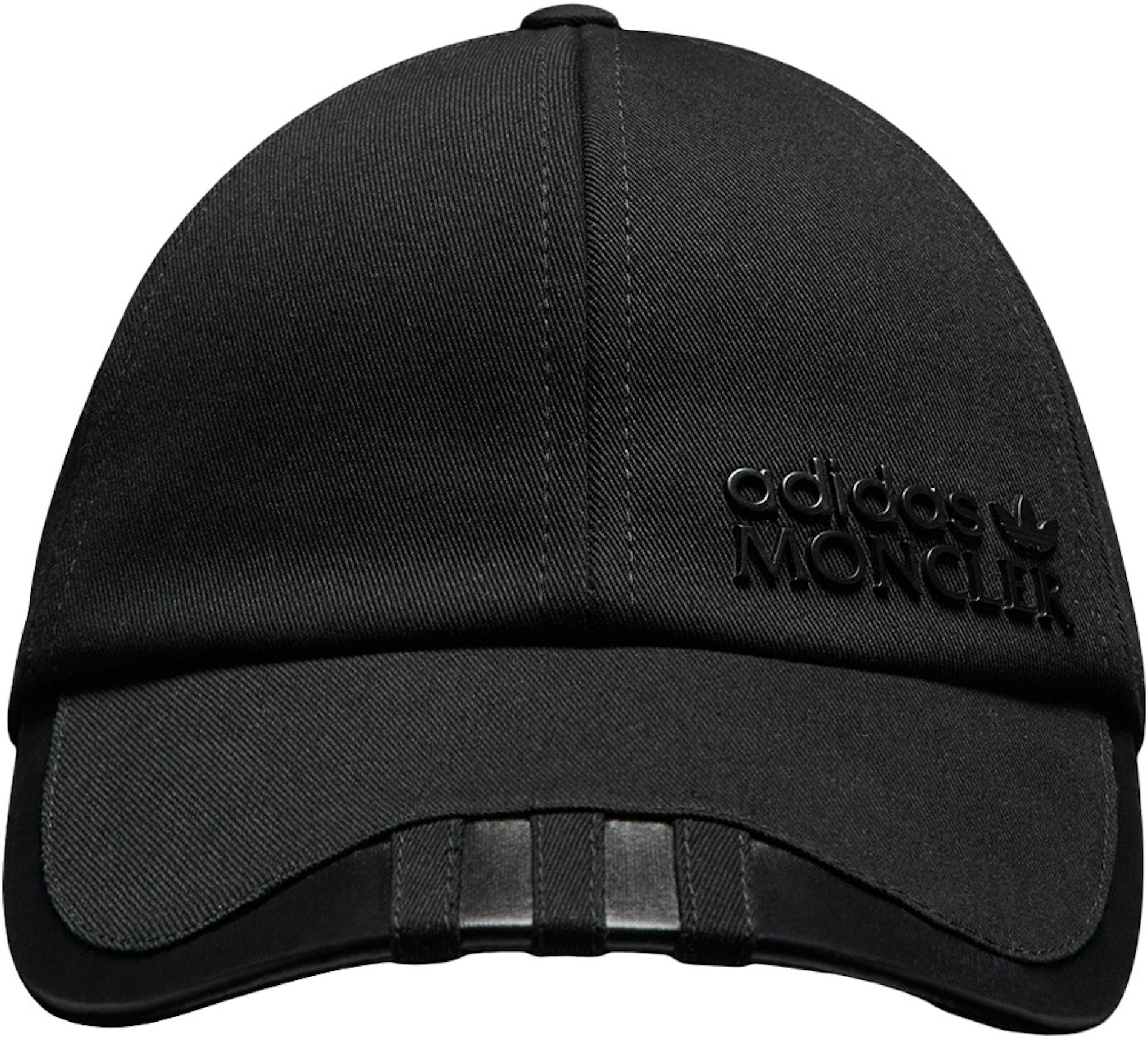 US - x adidas Black FW23 Baseball Cap Originals Gabardine - Moncler