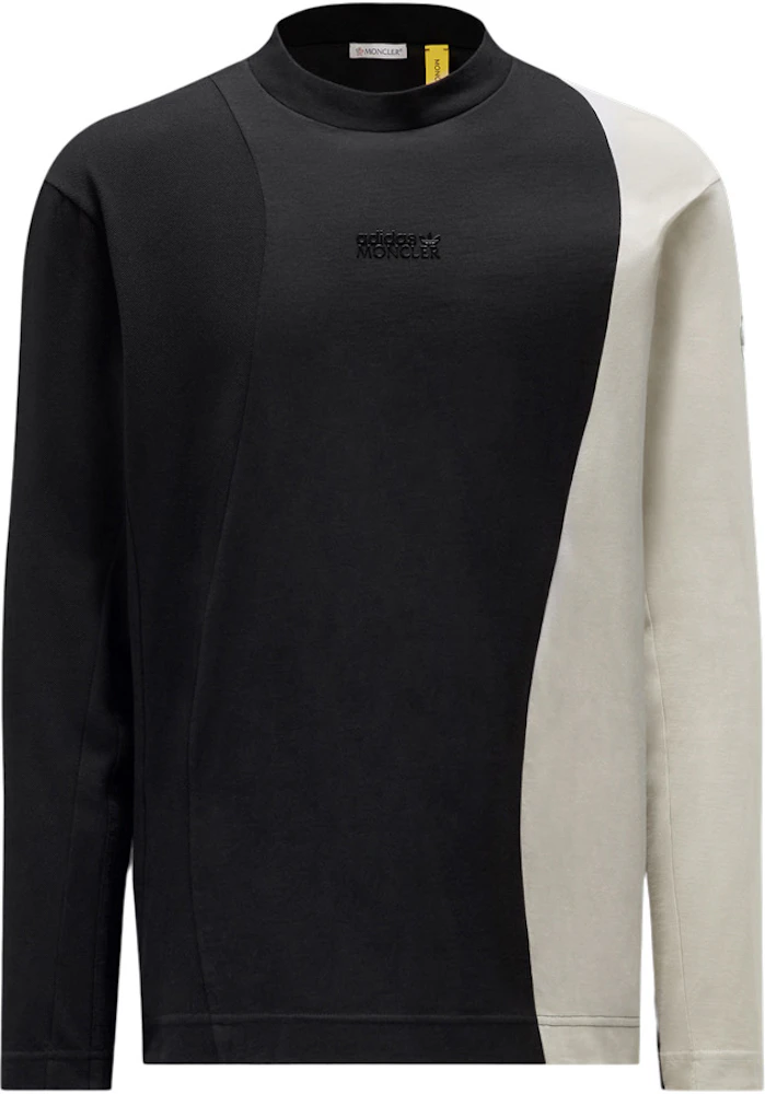Moncler x adidas Originals Black - Long Sleeve - FW23 T-shirt US & Jersey White