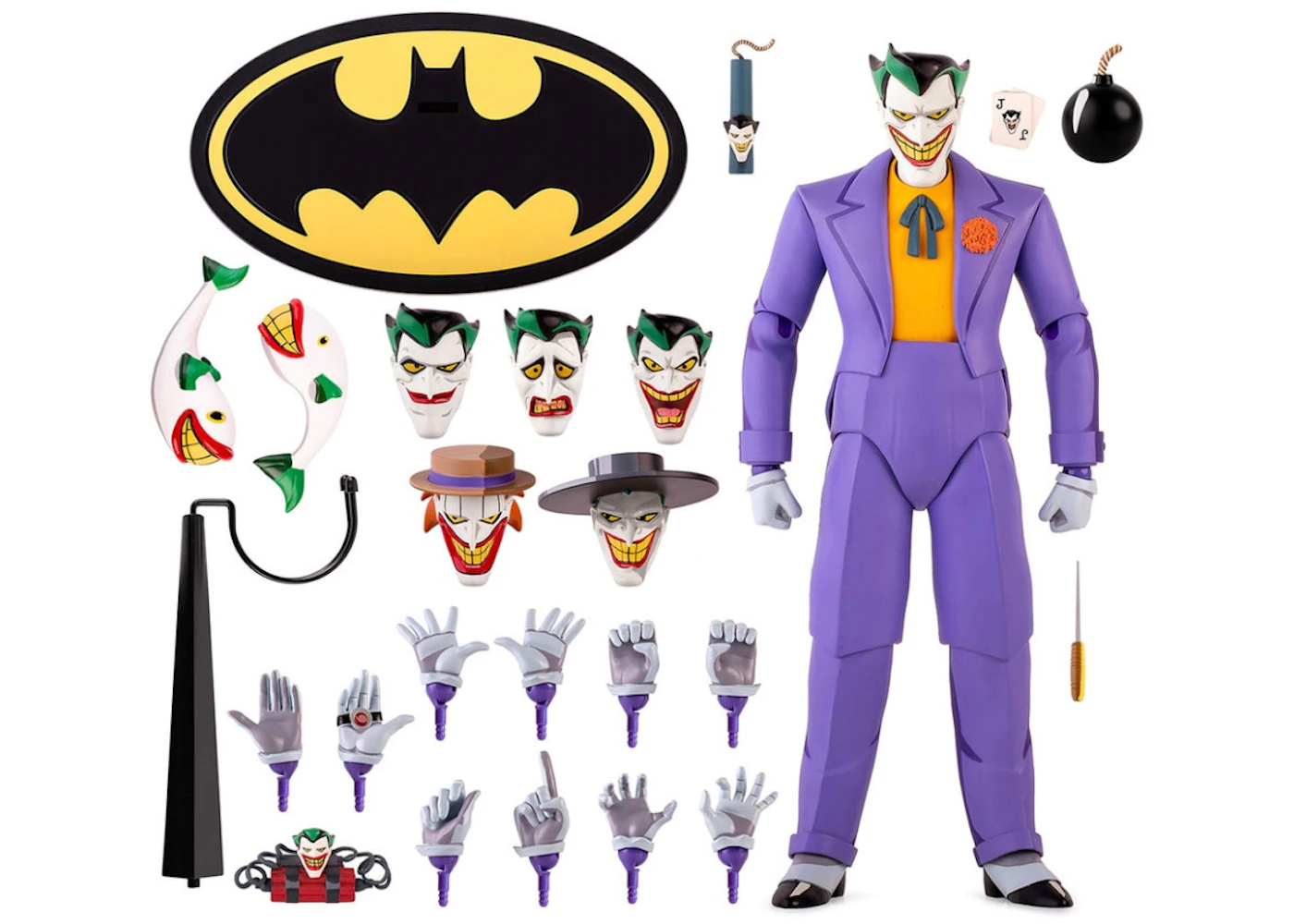 Mondo DC Comics Batman The Animated Series The Joker 1/6 Scale 2022 SDCC  Exclusive (Edition of 1000) Action Figure - SS22 - US